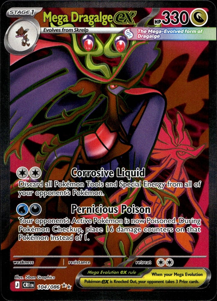 Mega Dragalge ex - ME04 104/86
