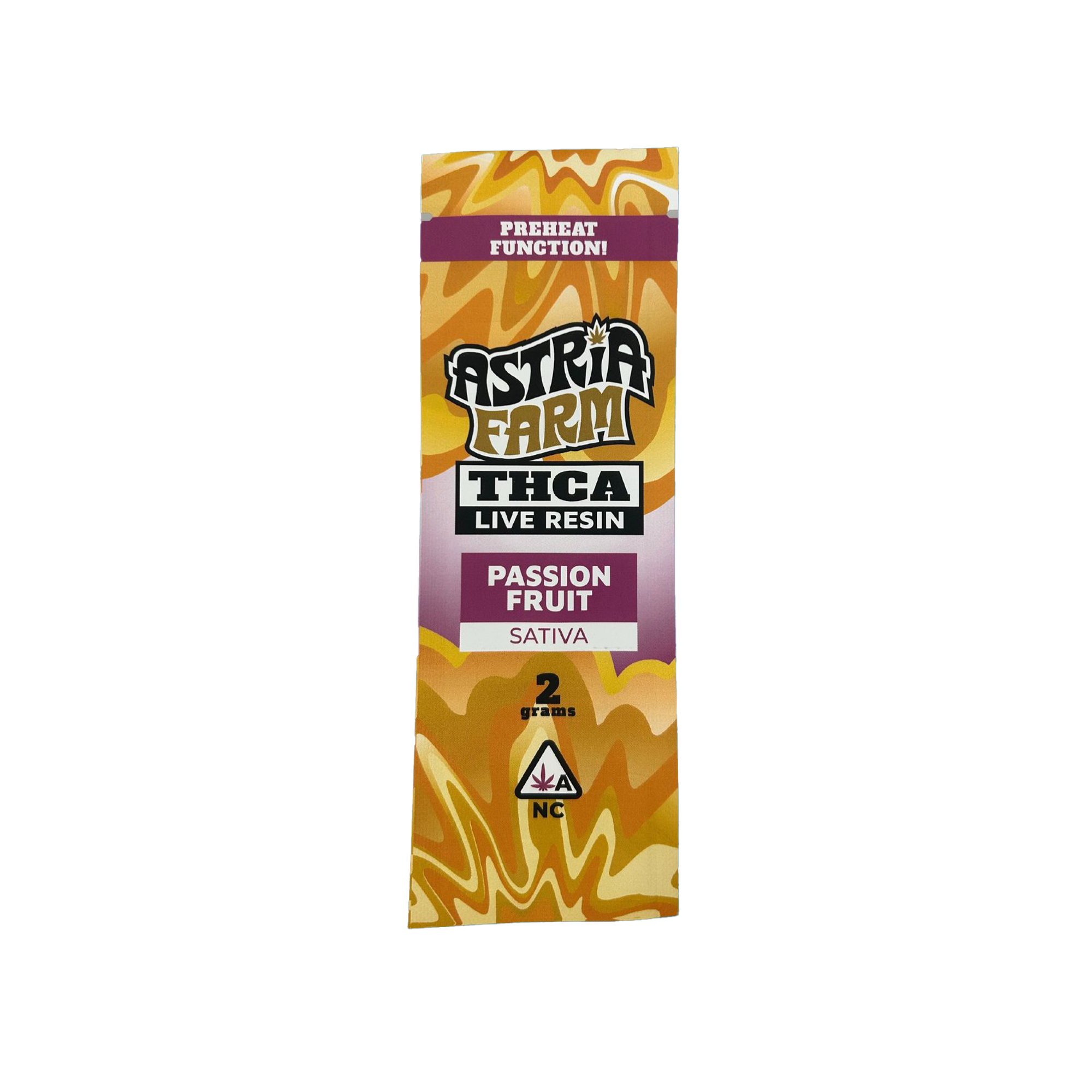 Astria Farm Passion Fruit Sativa THCA Live Resin 2g
