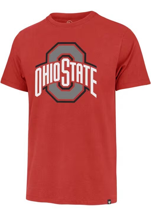 Ohio State Buckeyes Scarlet Red '47 Brand Franklin Premier Shirt