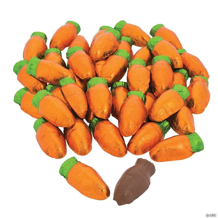Palmer Easter Chocolate Foil Carrots 4lb