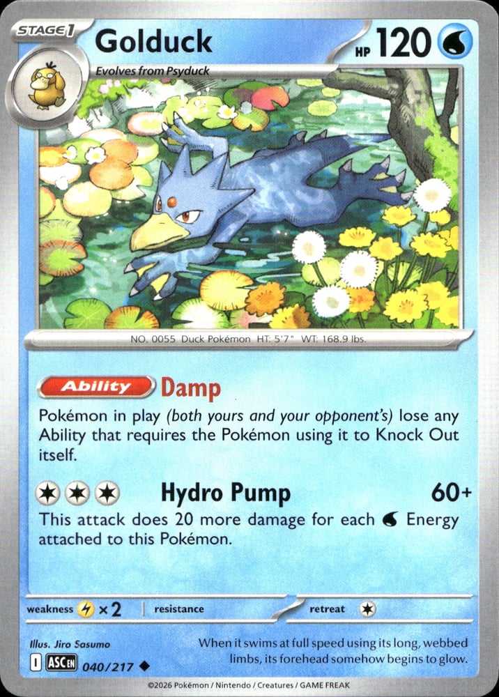 Golduck - ME02.5 40/217