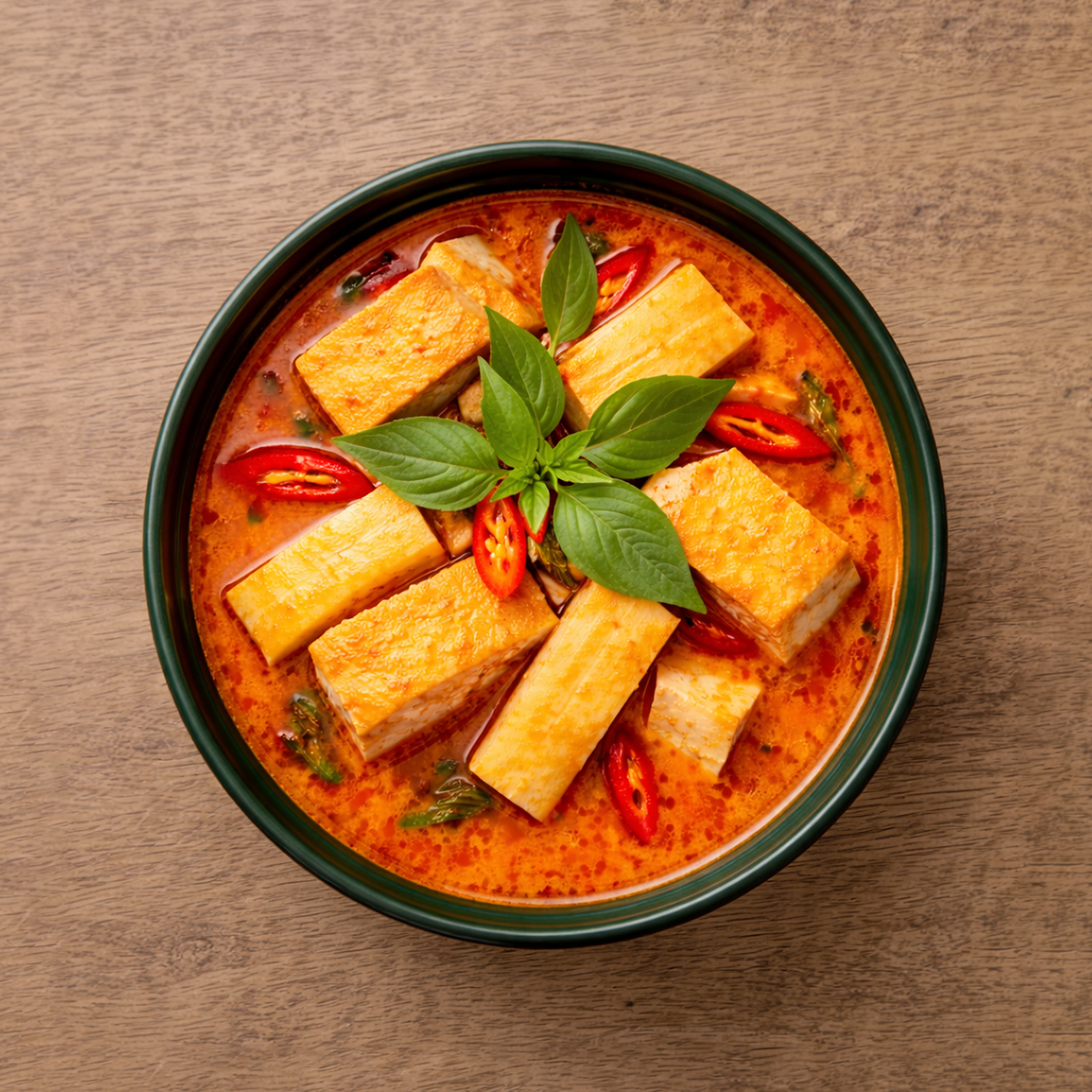 Tofu & Bamboo Red Curry