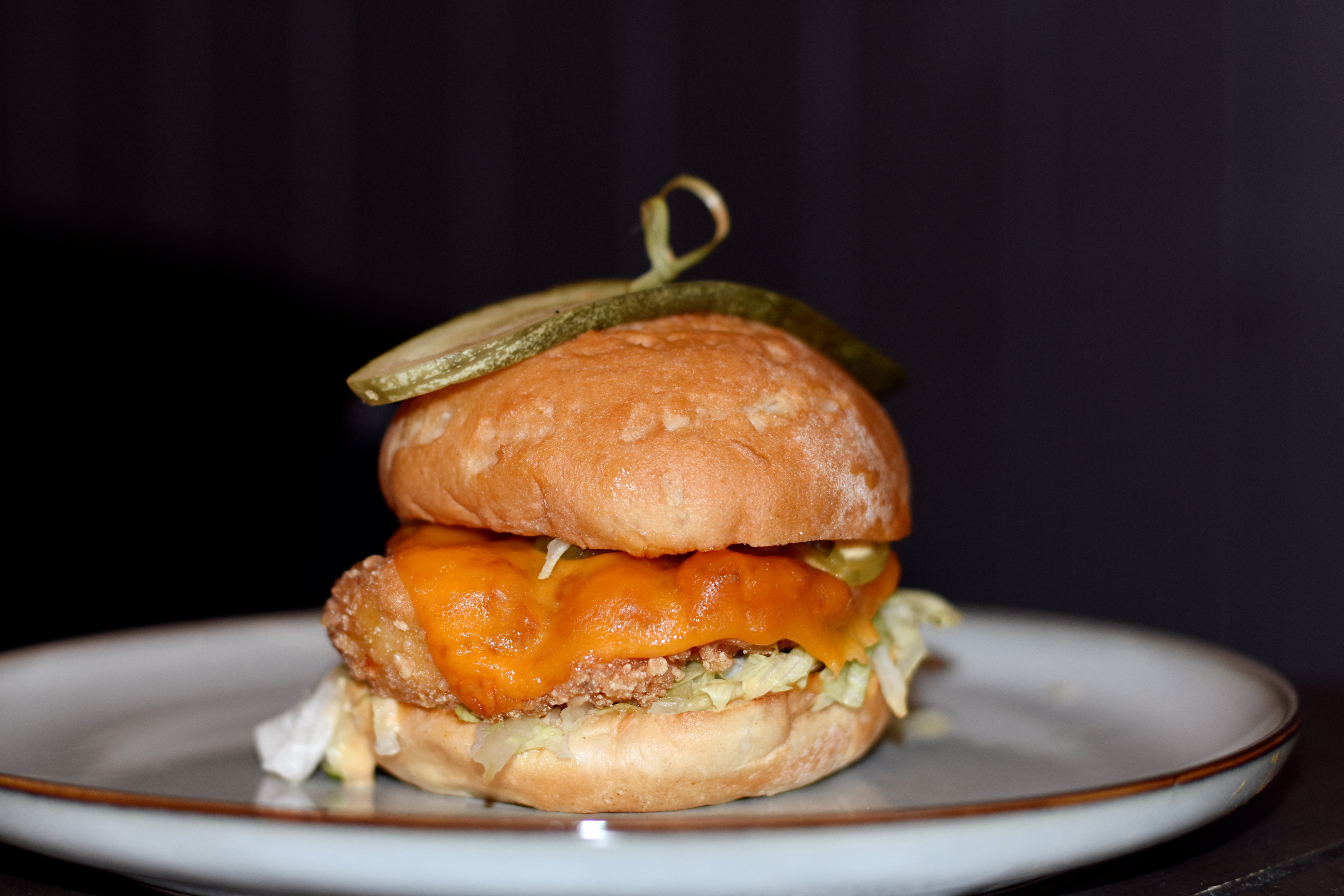Gluten Free Crispy Chicken Blaze Burger