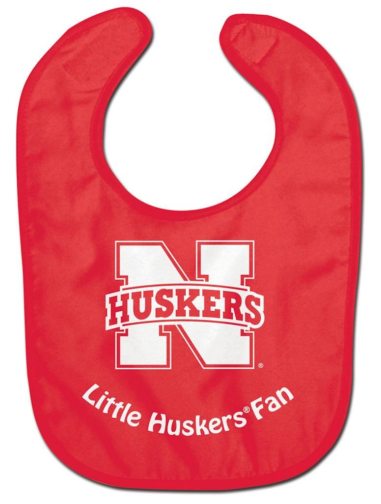 Nebraska Huskers All Pro Little Fan Baby Bib
