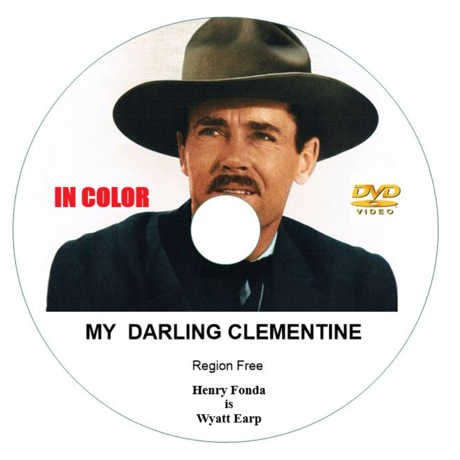 My Darling Clementine. in Color. DVD.