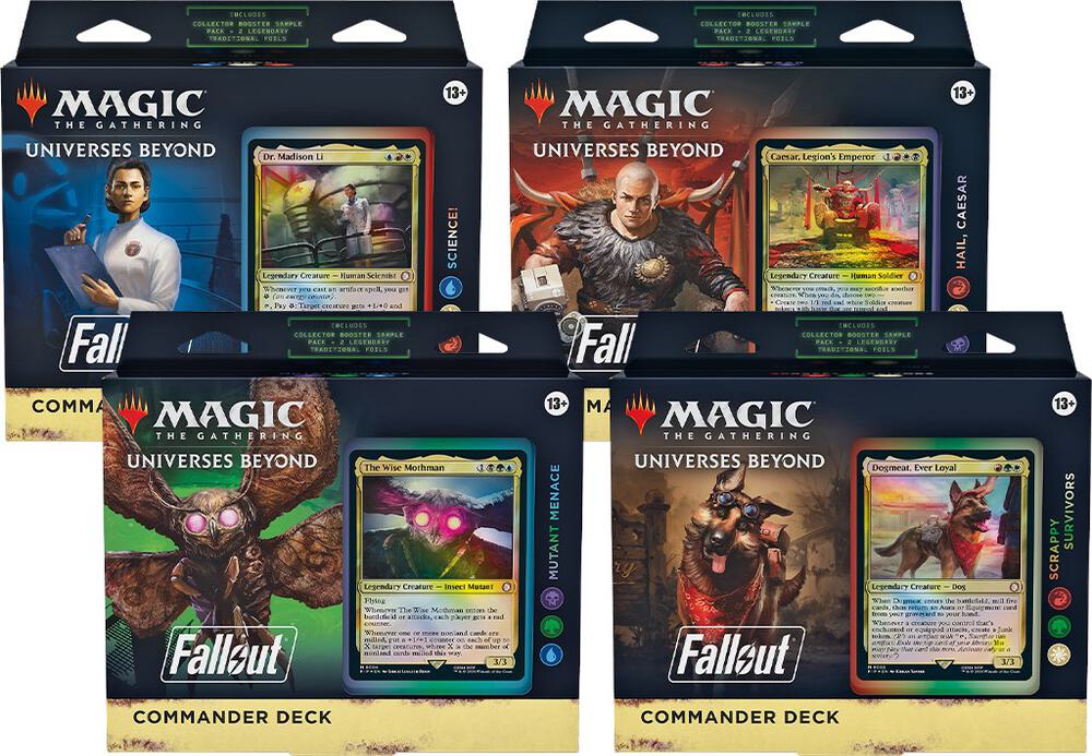 Universes Beyond: Fallout Commander Decks