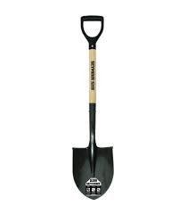 Seymour S200 Round Point Shovel, 26" Wood