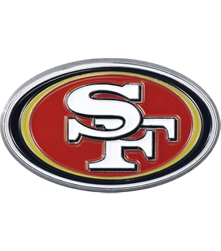 San Francisco 49ers Color Auto Emblem