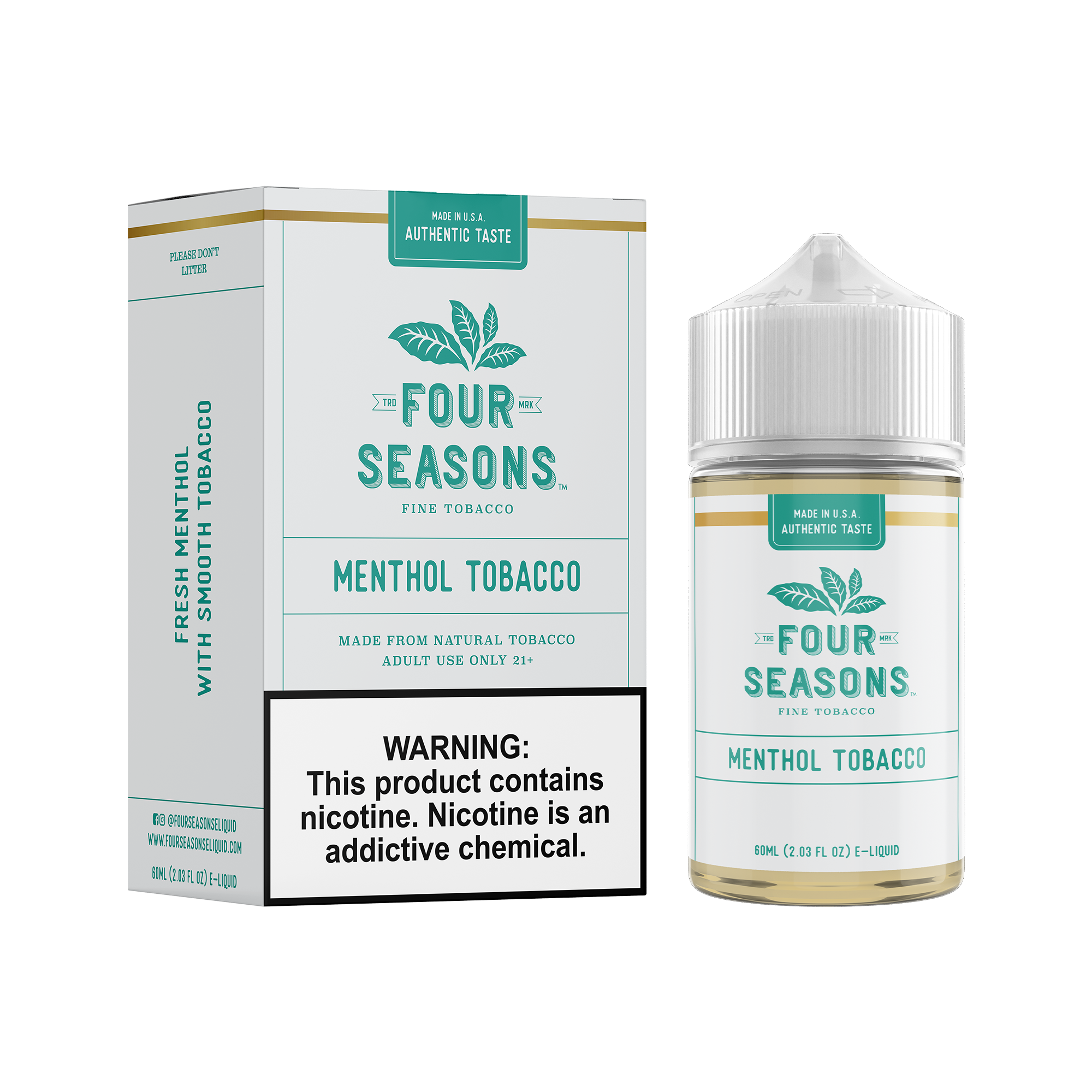 Four Seasons Menthol Tobacco 12mg