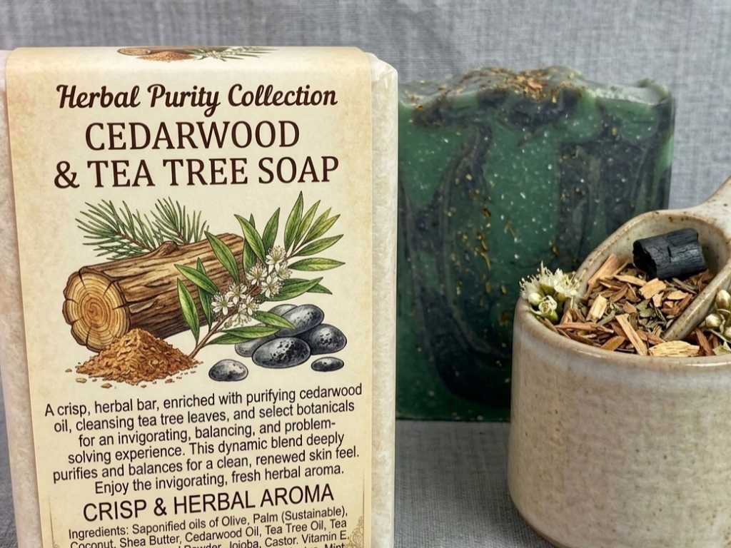 Cedarwood Tea Tree Soap