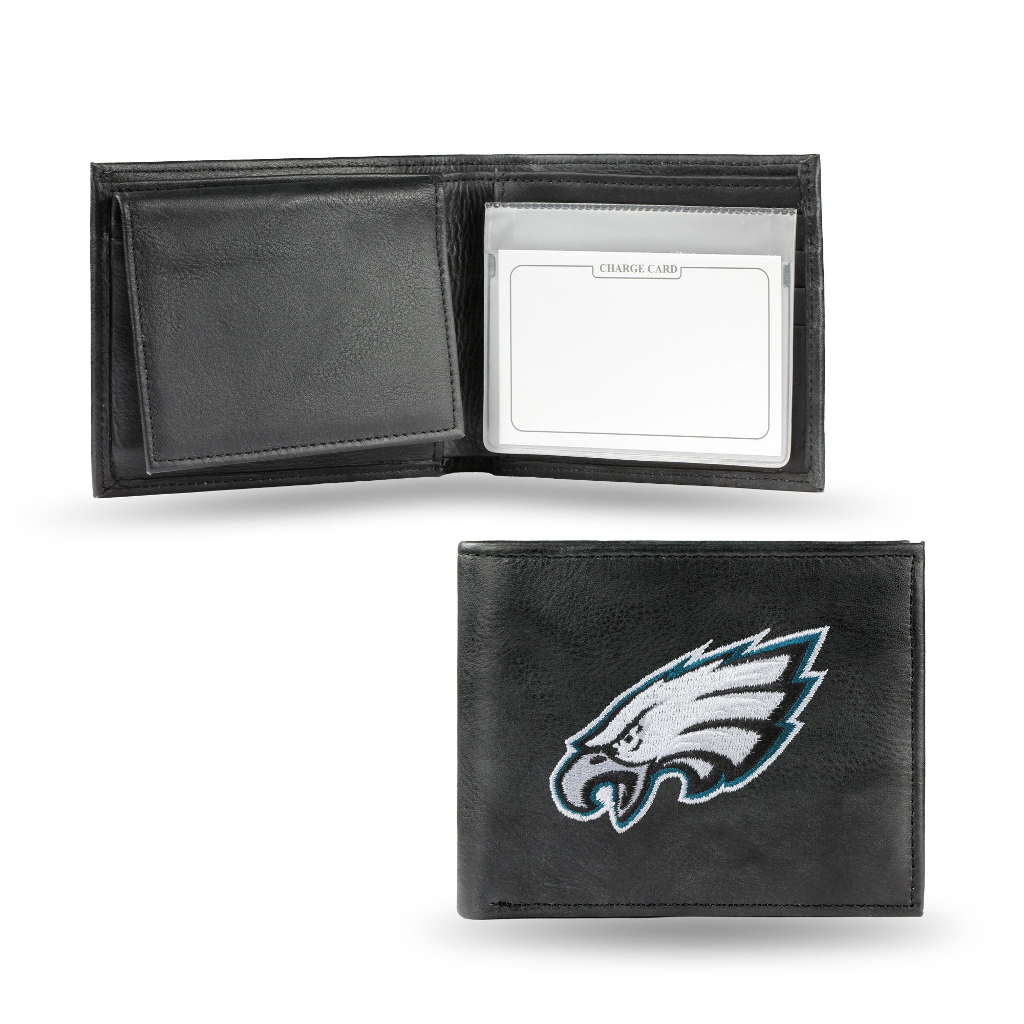 Philadelphia Eagles Embroidered Leather Bi-Fold Wallet