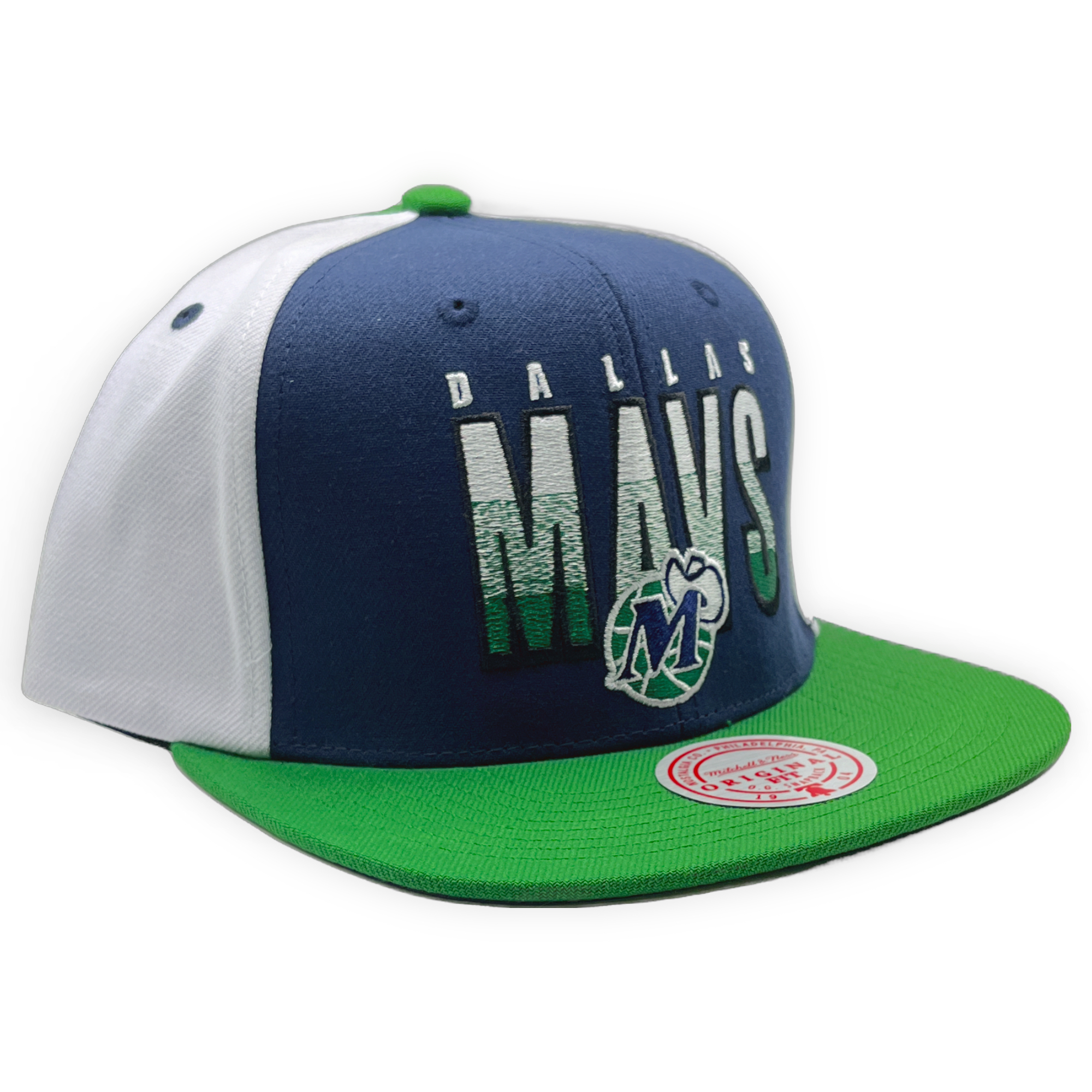 Dallas Mavericks Billboard Mitchell and Ness Snapback Hat