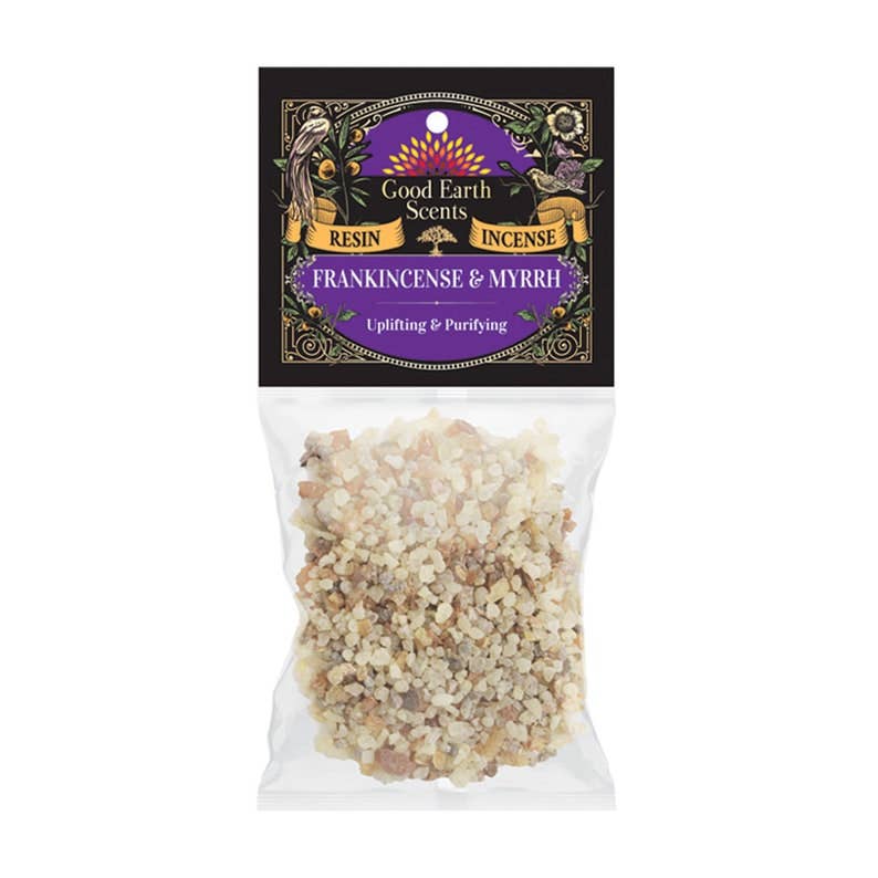 Frankincense & Myrrh Resin Incense Pack (1 oz.)