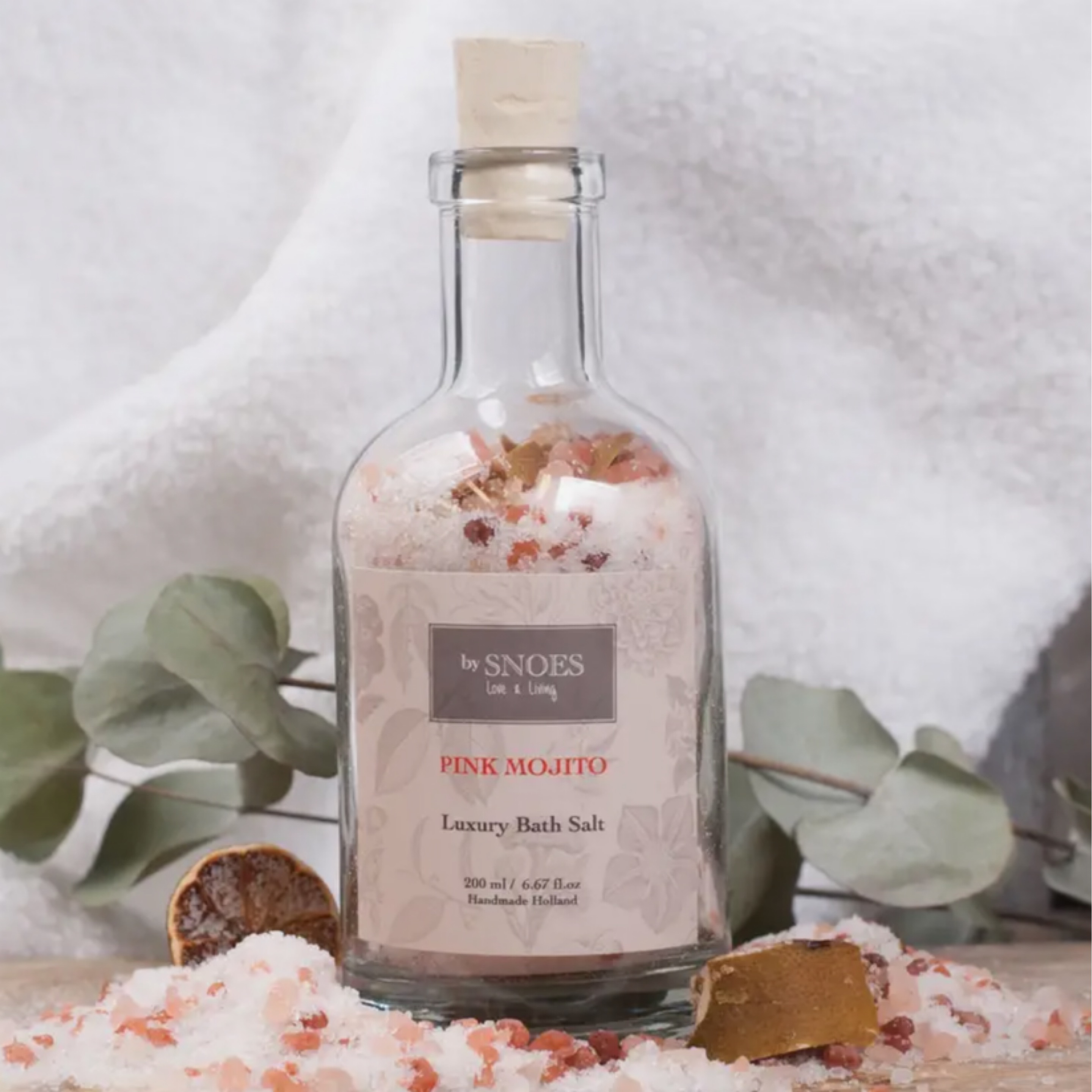 By Snoes - Bath Salts Pink Mojito 16.9oz
