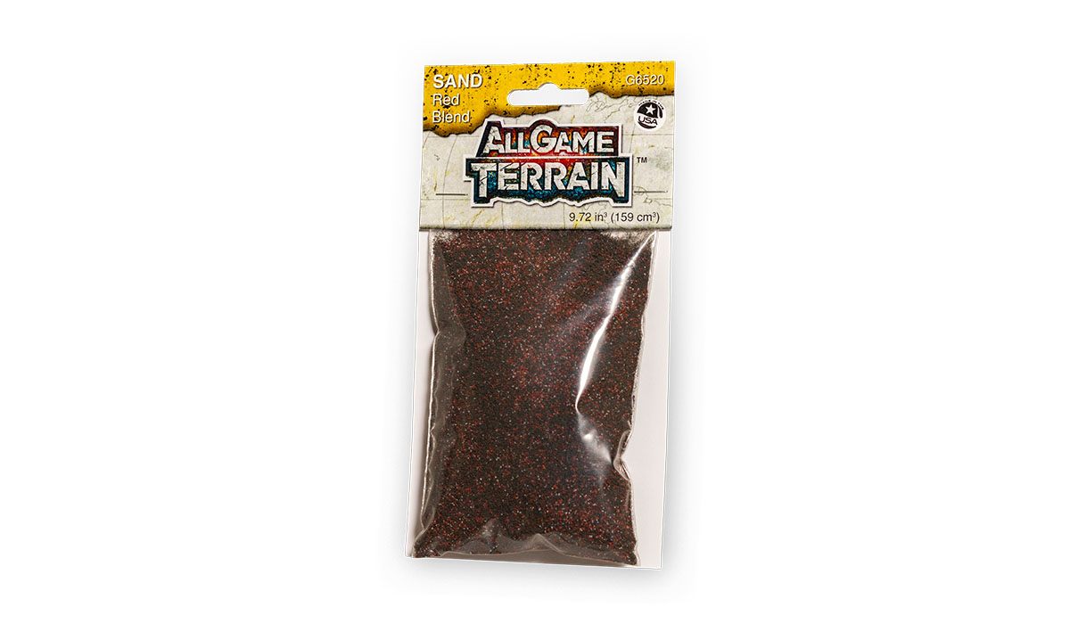 All Game Terrain Red Blend Sand G6520