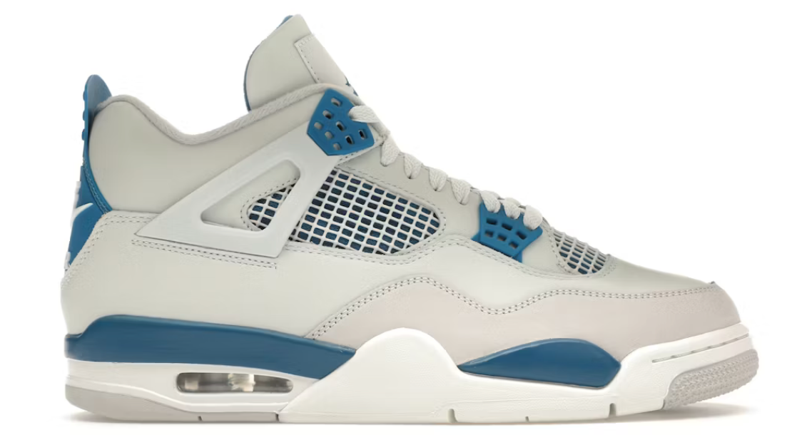 Jordan 4 retro 4 military blue 2024 size 13 (new)