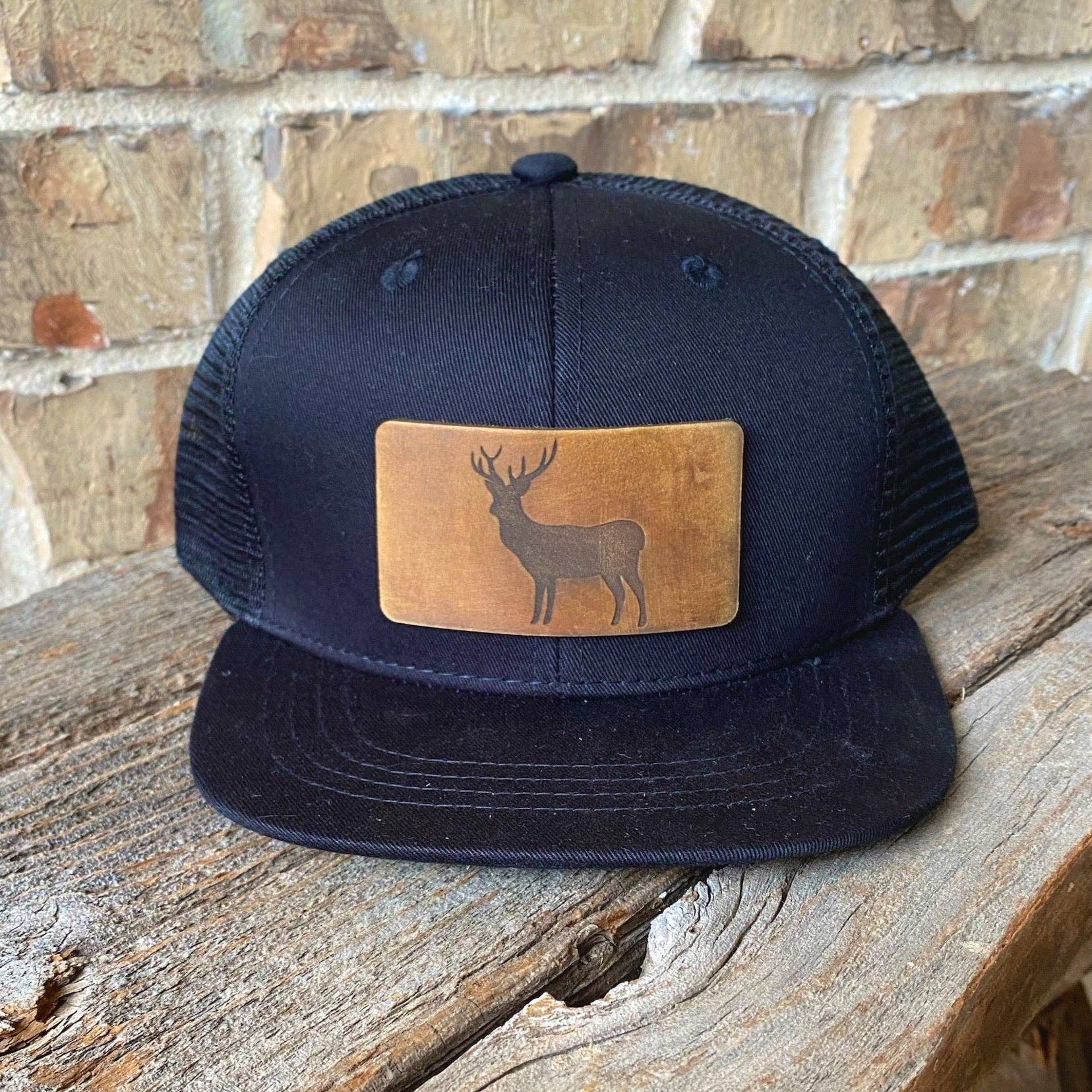 Hunting Youth Leather Patch Ball Cap