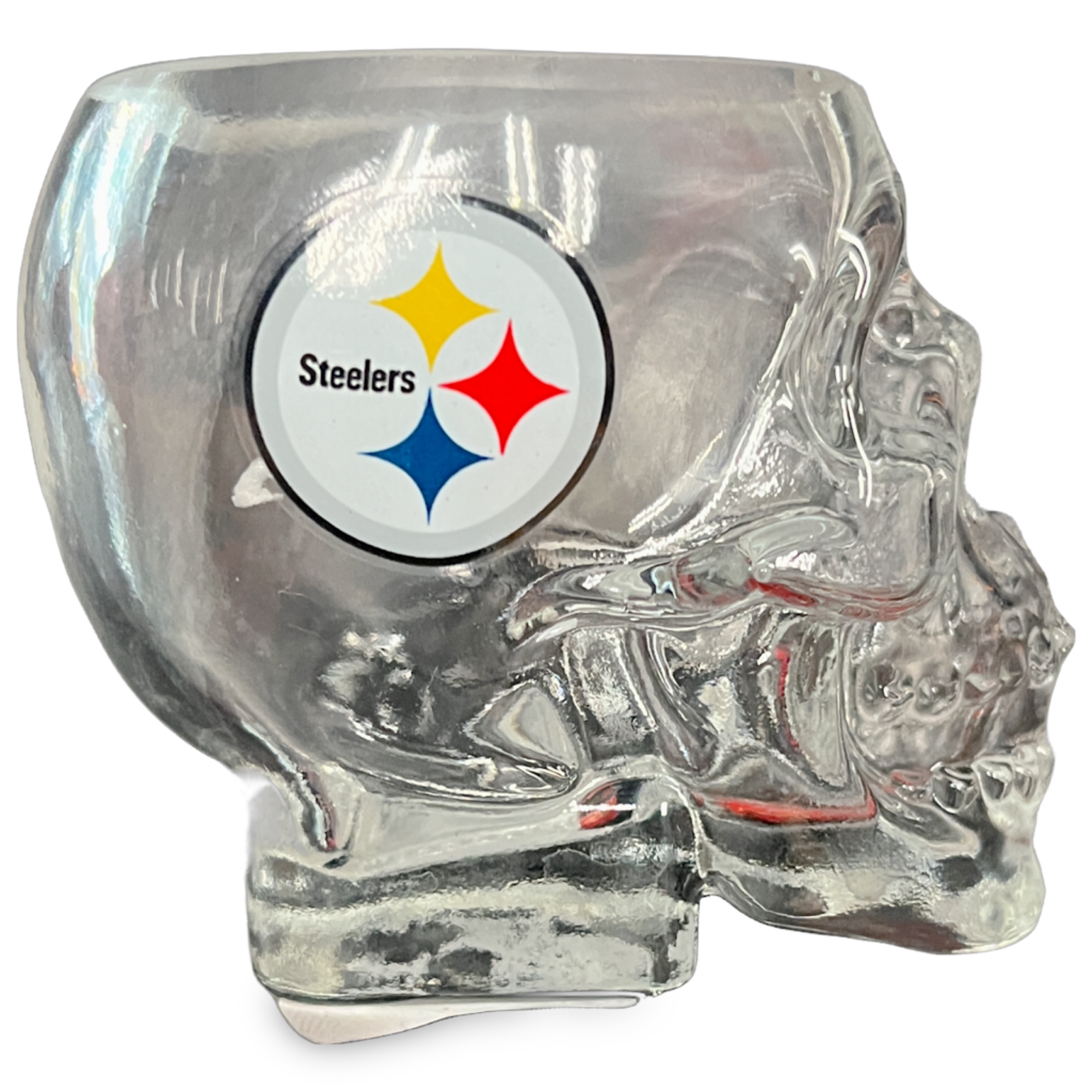 Pittsburgh Steelers Skull Shaped Shot Glass