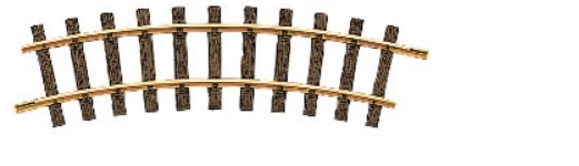 Curved Track, R1, 30° L11000 G Scale