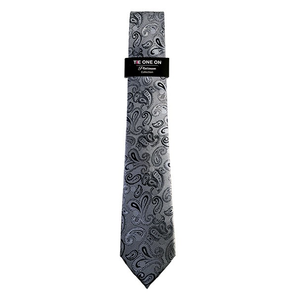150 X 7 Cm Blue Aura Paisley Tie