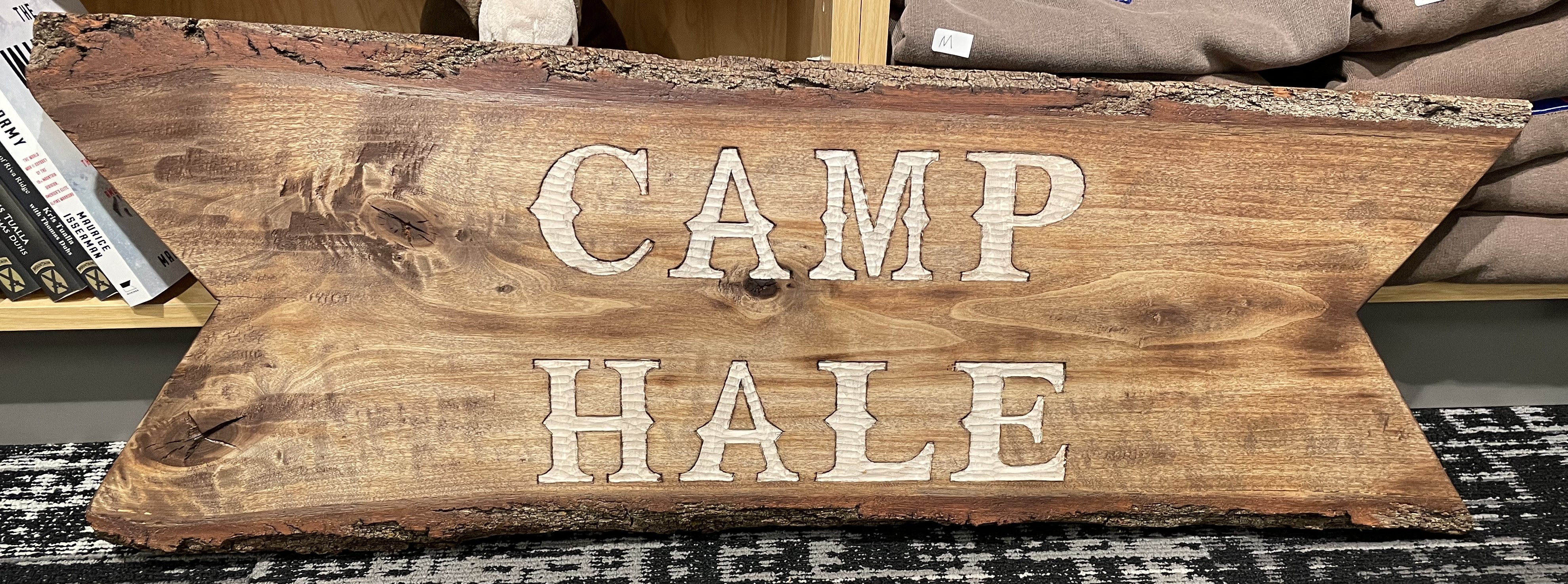 Camp Hale Maule Woods Sign
