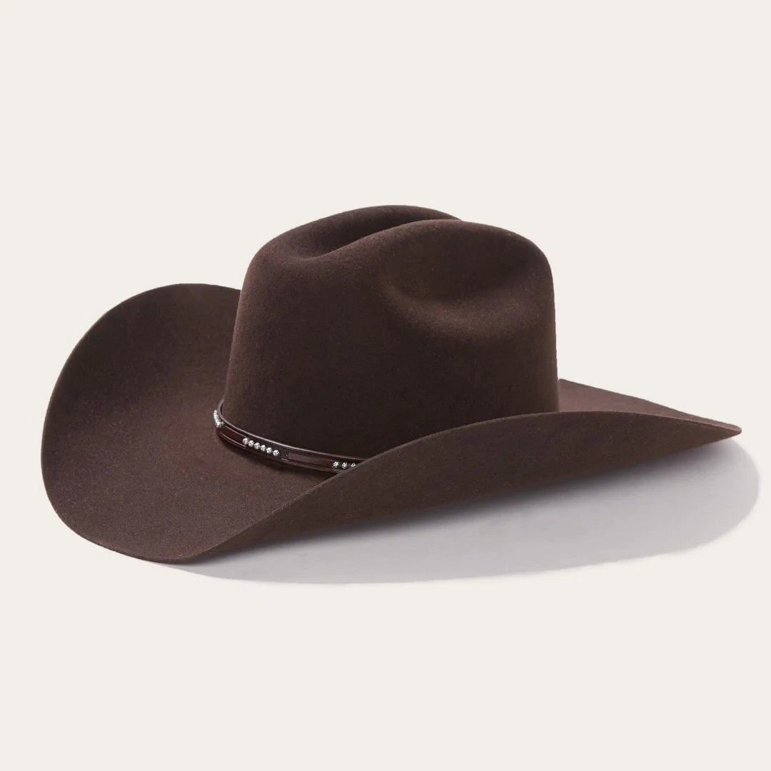 Stetson Llano 4X Cowboy Hat Chocolate