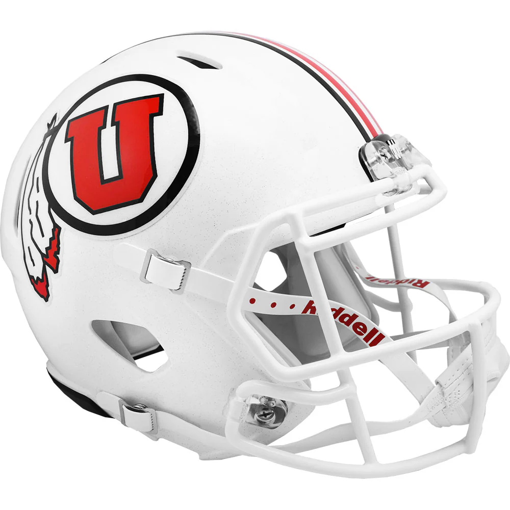Utah Utes Riddell Deluxe Speed Full Size Helmet