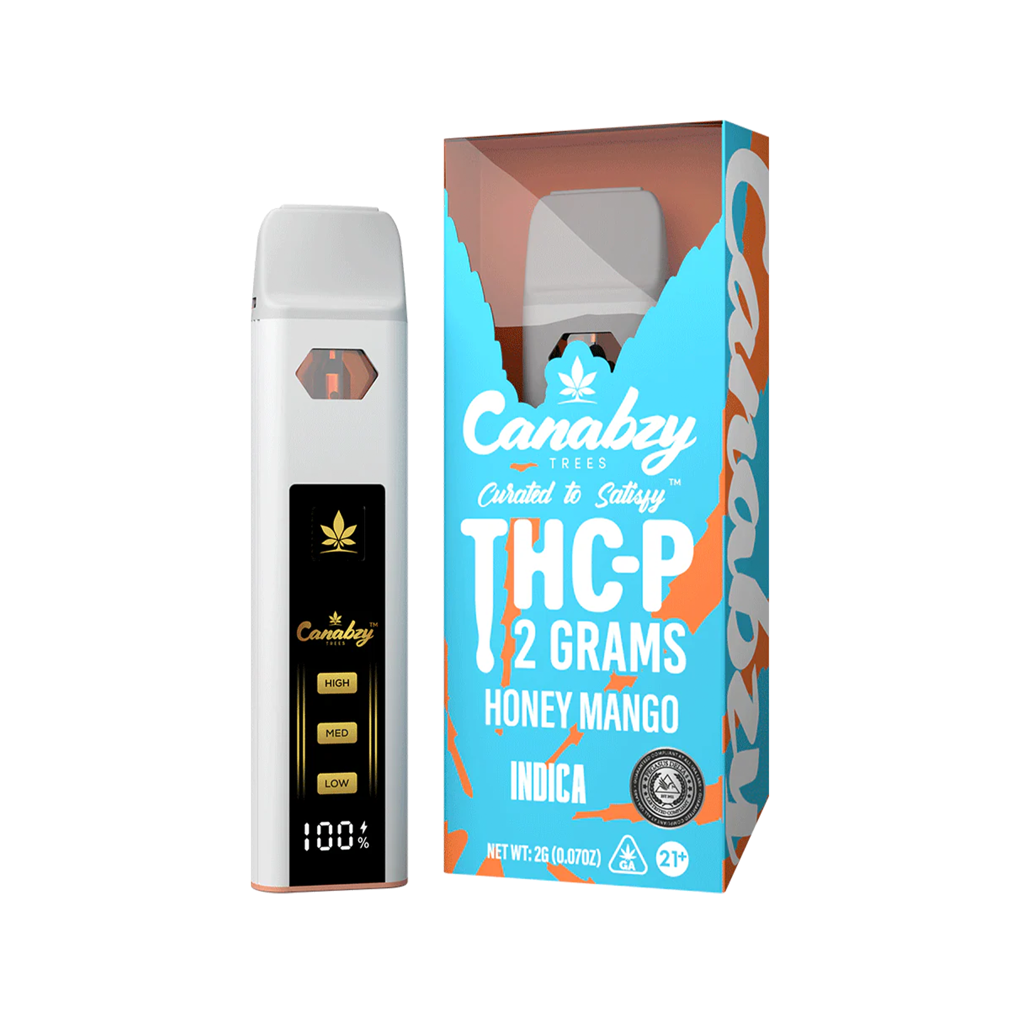 Canabzy Thc-p 2grams Honey Mango Indica