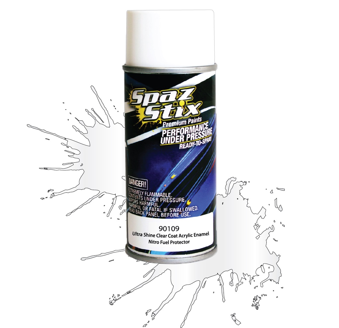 Ultra Shine Clear Coat Acrylic Enamel Nitro Fuel Protector 3.5oz 90109