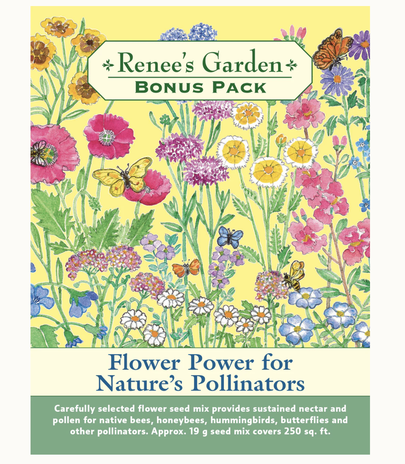 Renee's Garden | Flower Power for Nature's Pollinators Bonus Pack