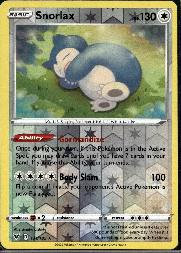 Snorlax - SWSH4 131/185