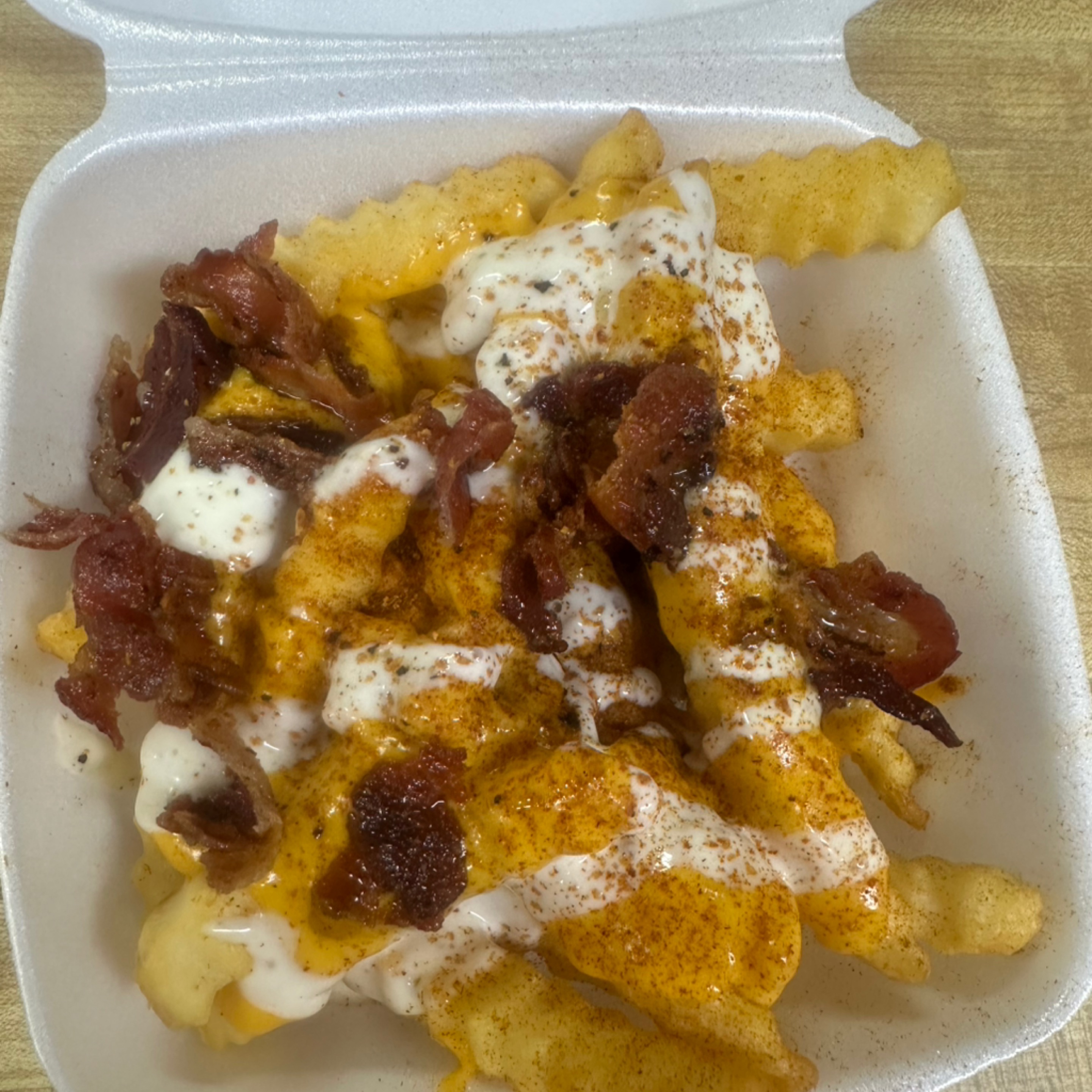 Zesty Bacon Ranch French Fries