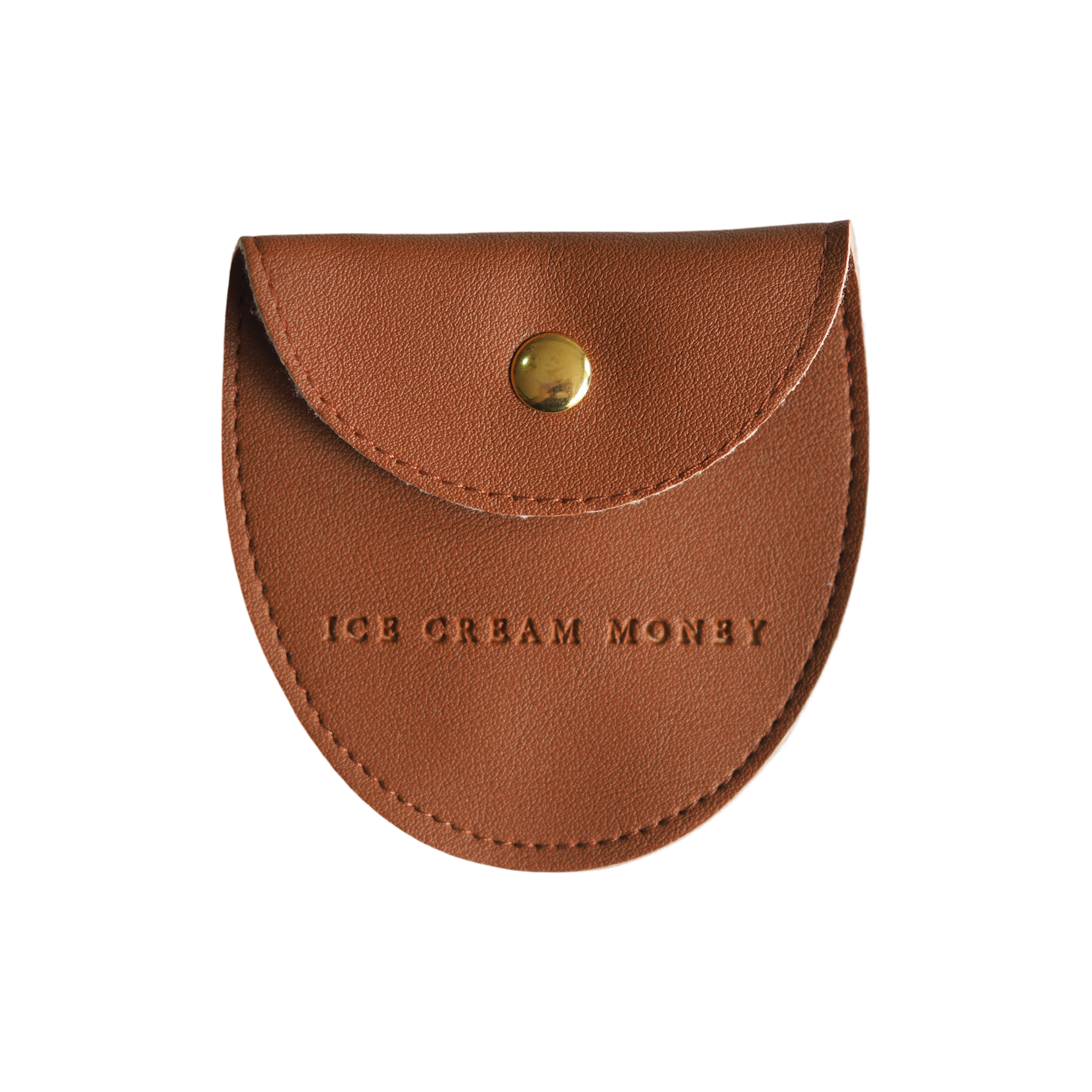 Ice cream money purse - chocolate
