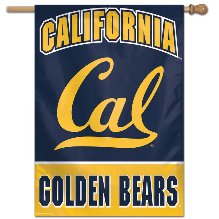 California Golden Vertical House Flag 28x40"