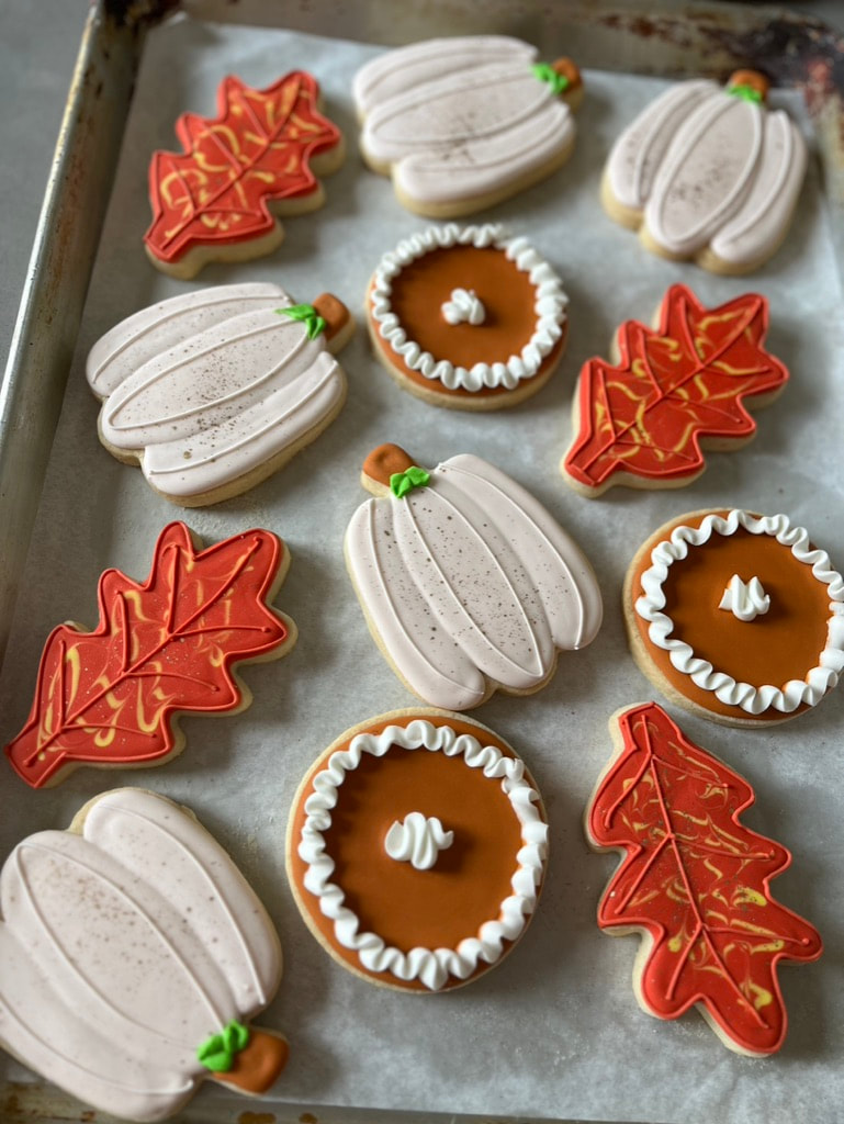 Thanksgiving/Fall Cookies