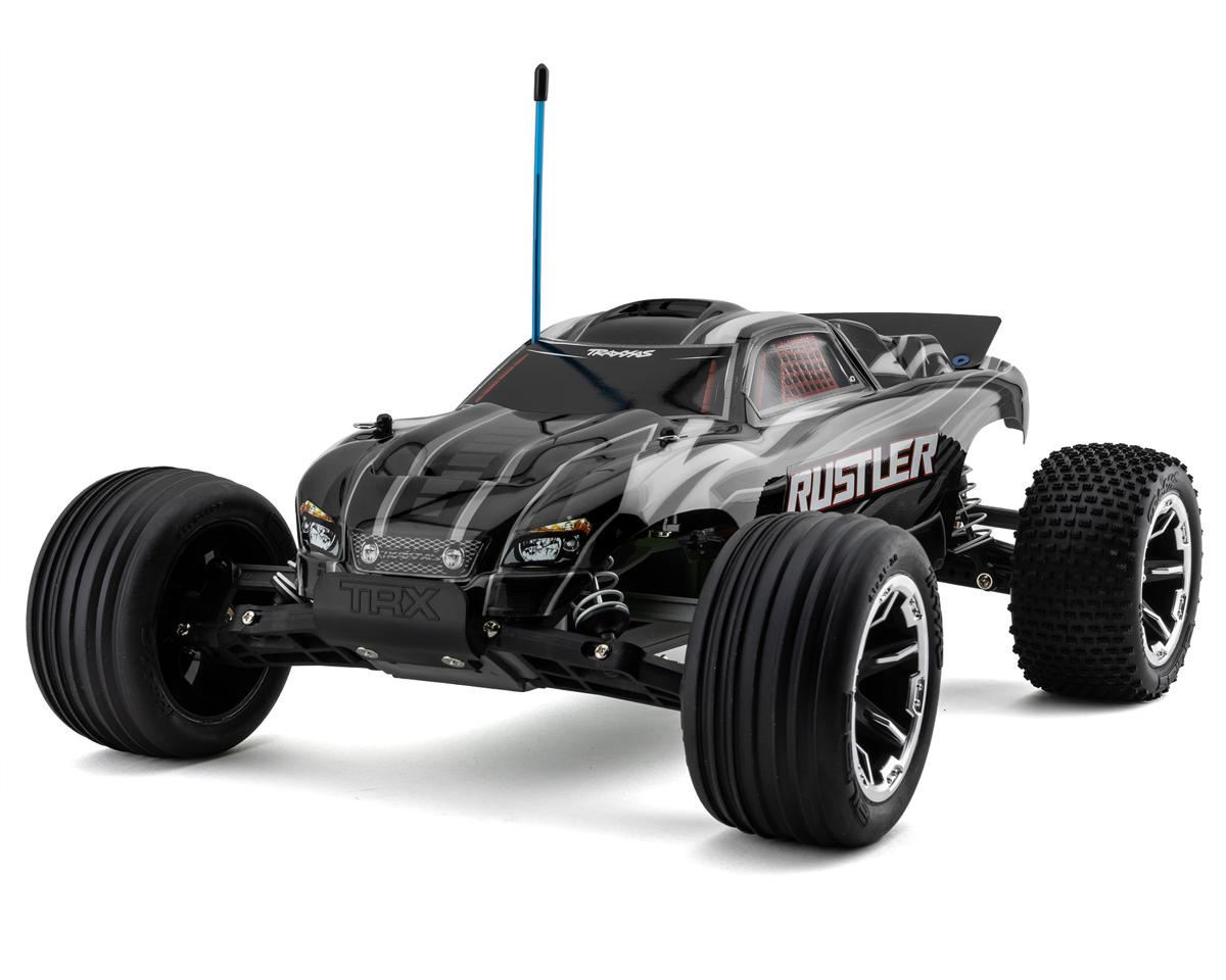 Rustler 1/10 Stadium Truck Black 37054
