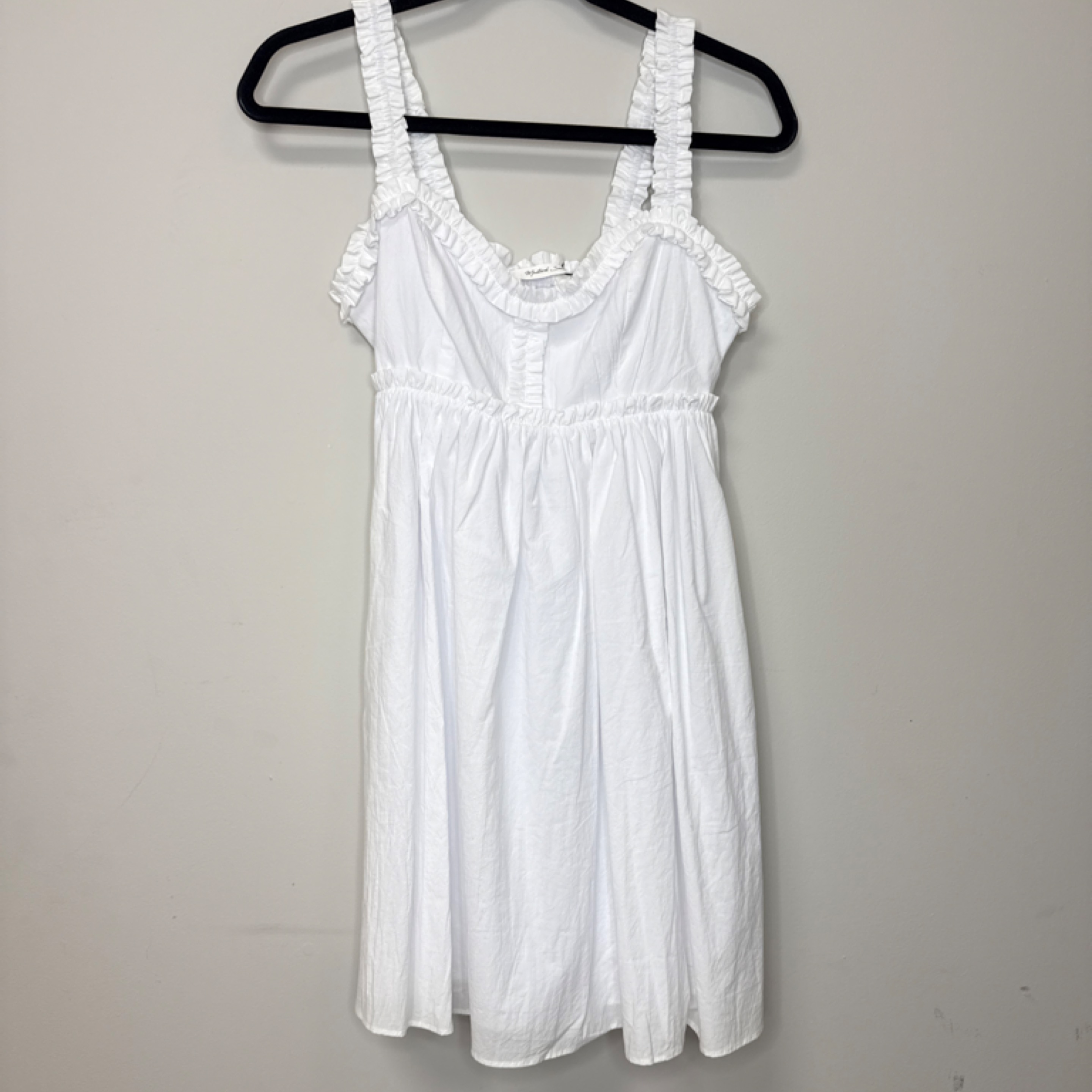 Mustard Seed white summer dress — Bama Tan boutique, Tuscaloosa AL