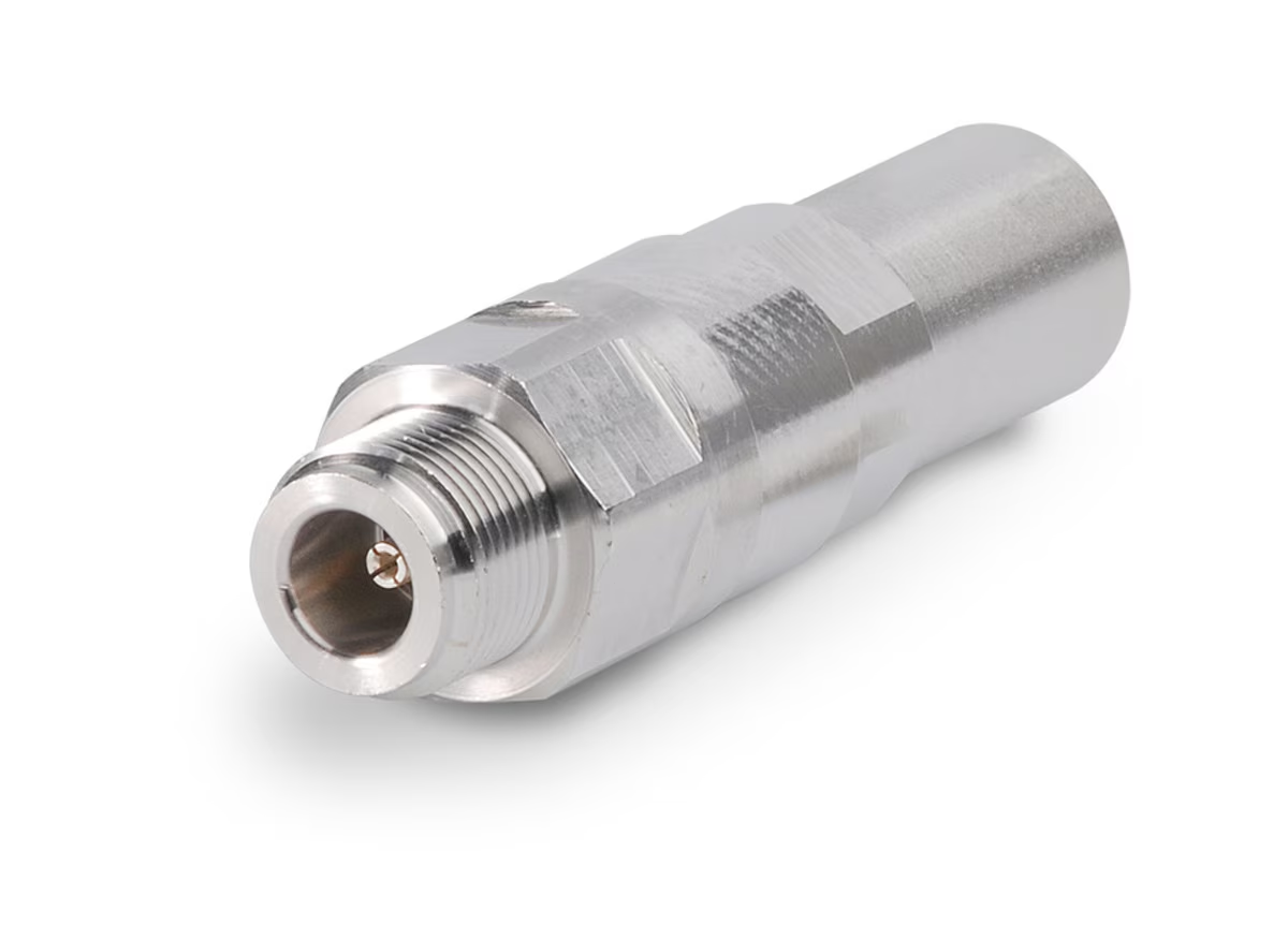 Andrew Type-N Female Positive Stop™ Connector for 1/2" AL4RPV-50, LDF4-50A, HL4RPV-50 cable