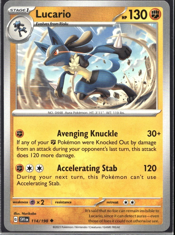 Lucario - SV01 114/198