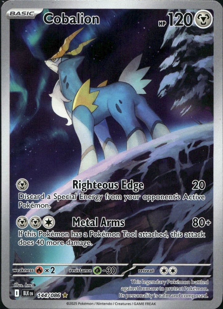Cobalion - SV10.5B 144/86