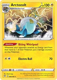 Arctozolt SWSH03 066/189 Holo Rare LP