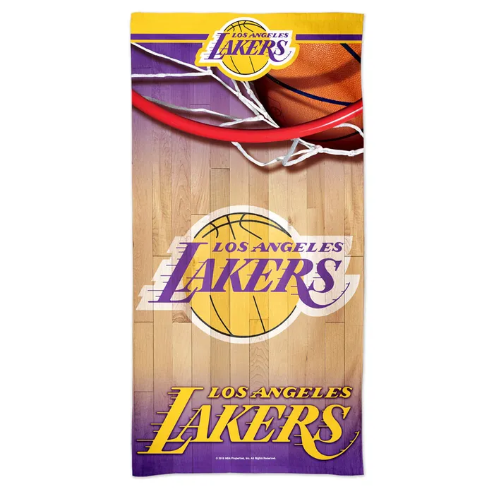 Los Angeles Lakers Beach Towel