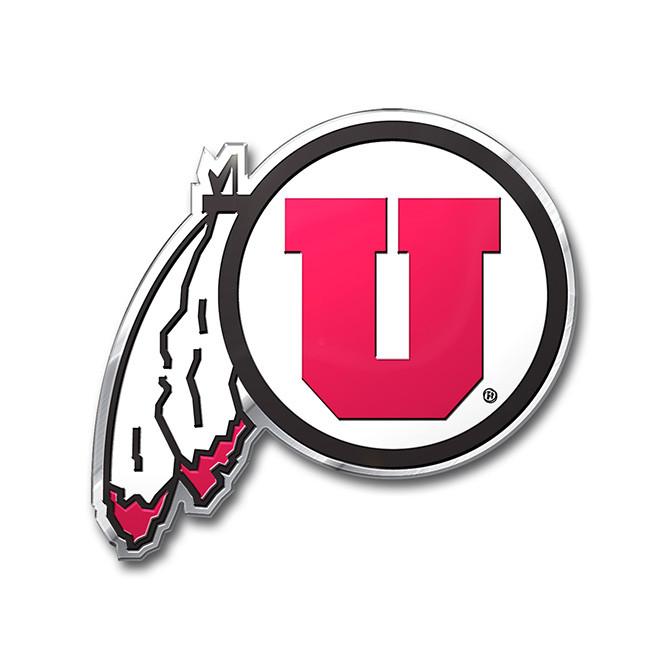 Utah Utes Color Auto Emblem