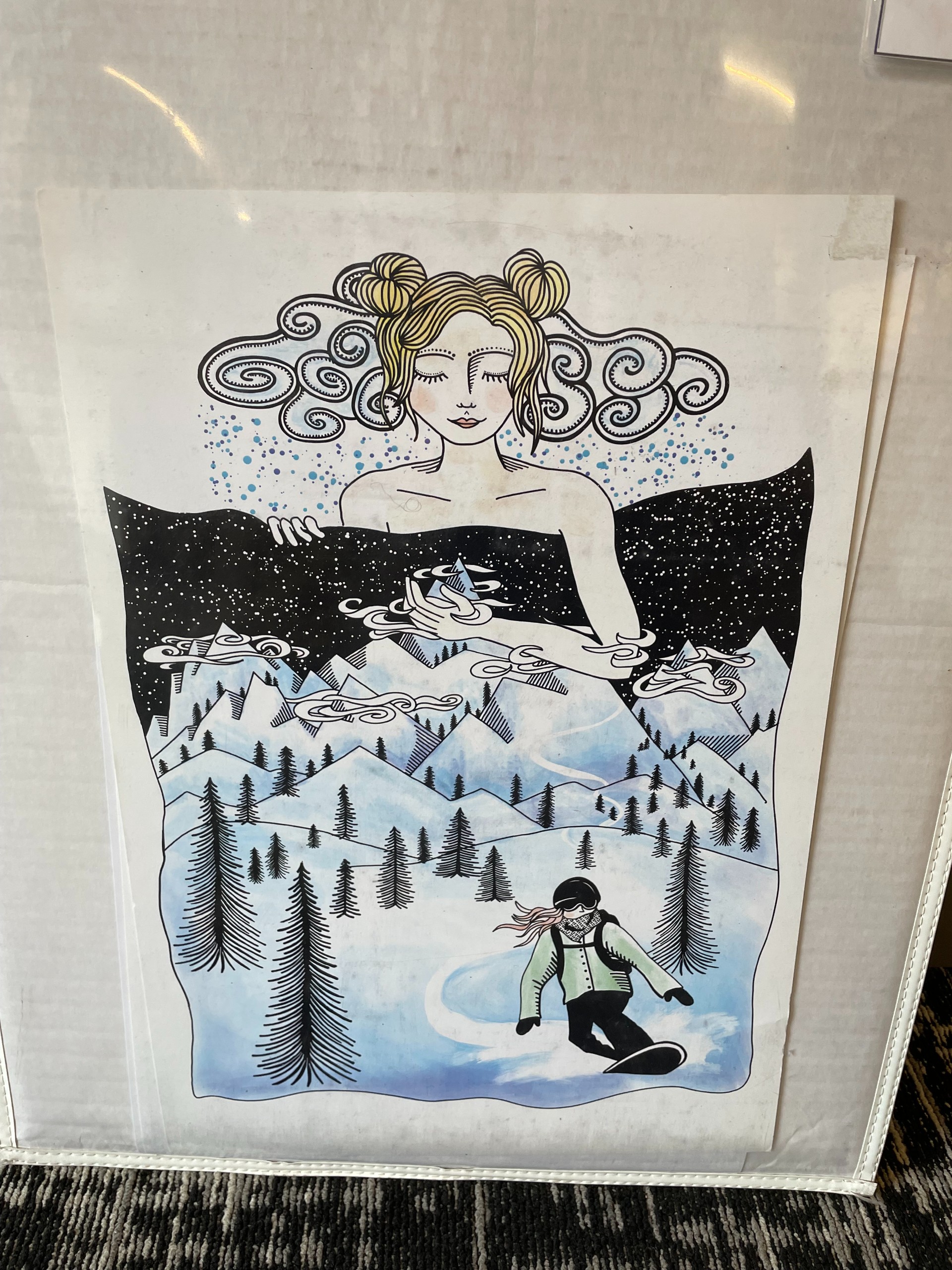 Snowboard Dreams Poster