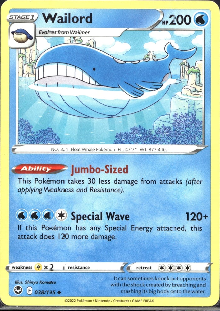 Wailord - SWSH12 38/195