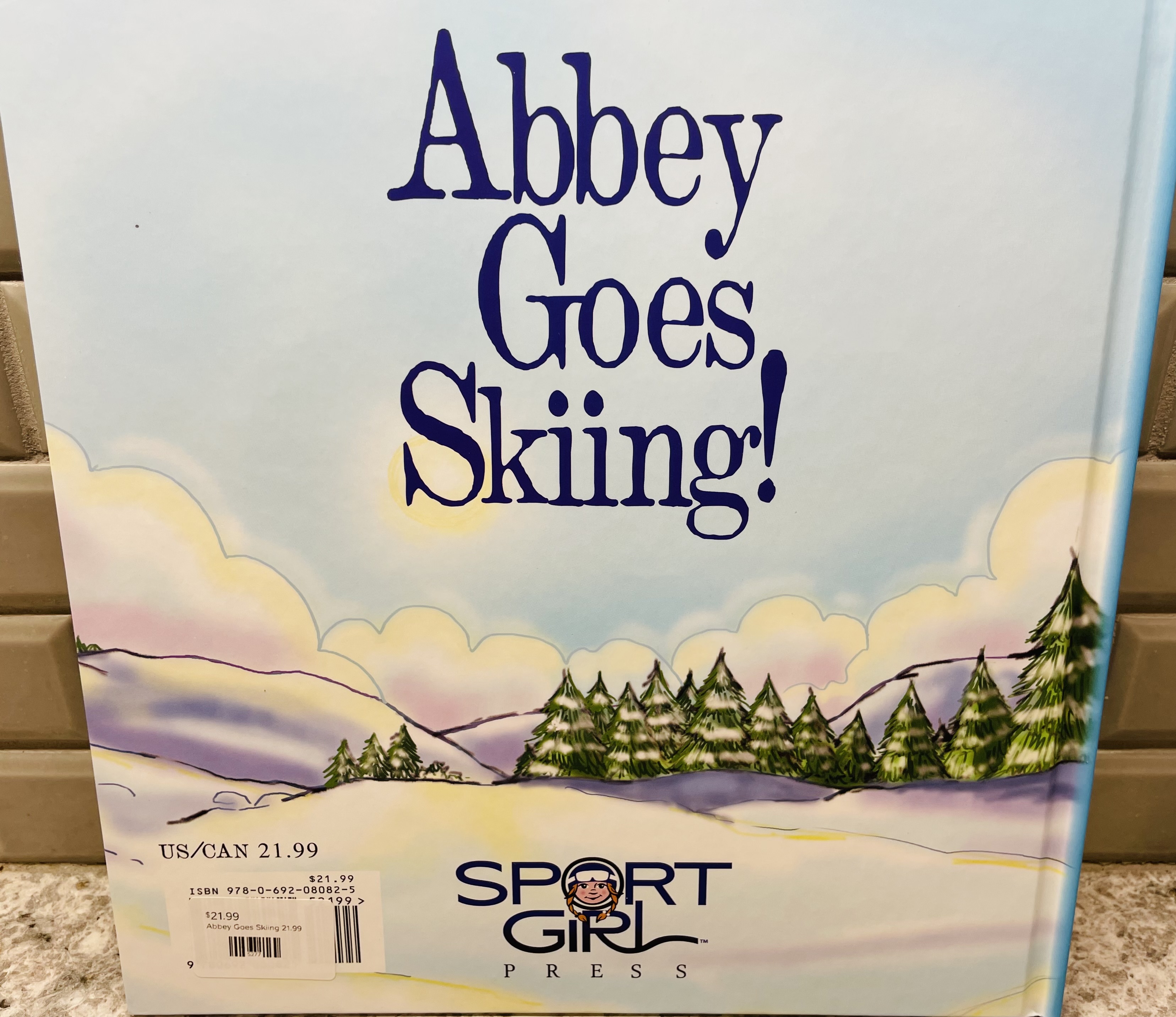 Abbey Goes Skiing!