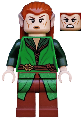 lor098 Tauriel, Green and Reddish Brown Outfit