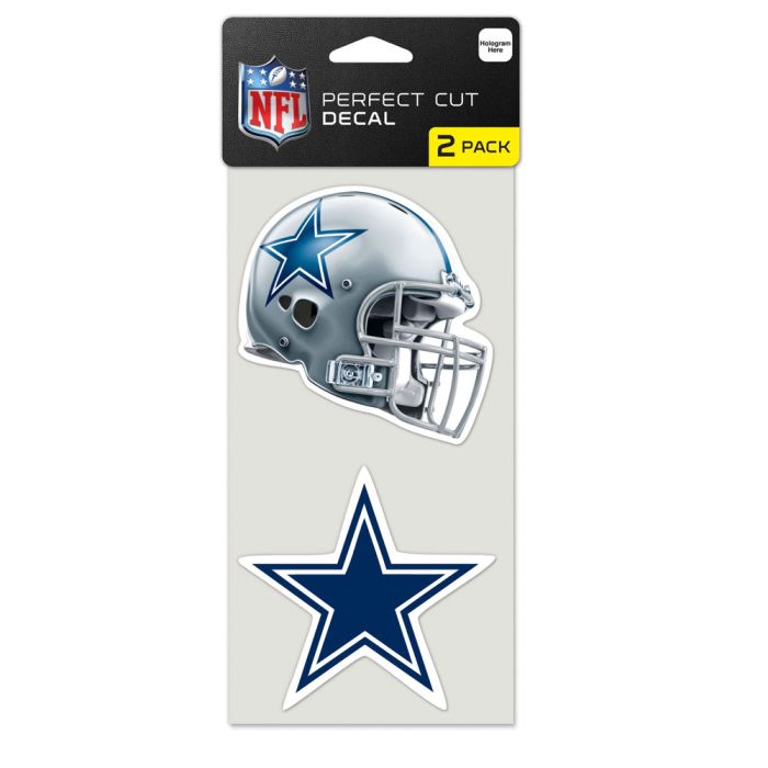 Dallas Cowboys Perfect Cut Decals 2 pack