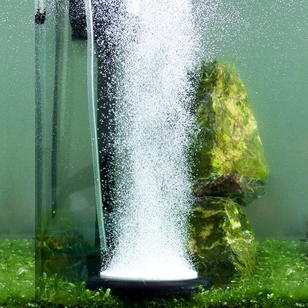 HG-S100 - Hygger 4'' Nano Air Stone Disc Fish Tank Bubbler Air Diffuser for Aquarium