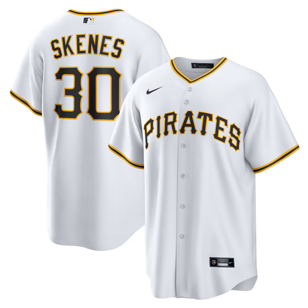 Pittsburgh Pirates Paul Skenes #30 Nike Home Jersey